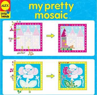 Turn the base board into a wonderful mosaic creation. Just peel and stick! Turn the base board into a wonderful mosaic creation. Just peel and stick!